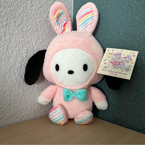 11β Pochacco π£ Easter Sanrio Plush NWT - Picture 2 of 4